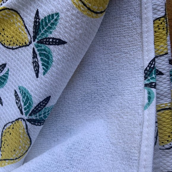 Lemons Kitchen Towel Set - Picture 3 of 4